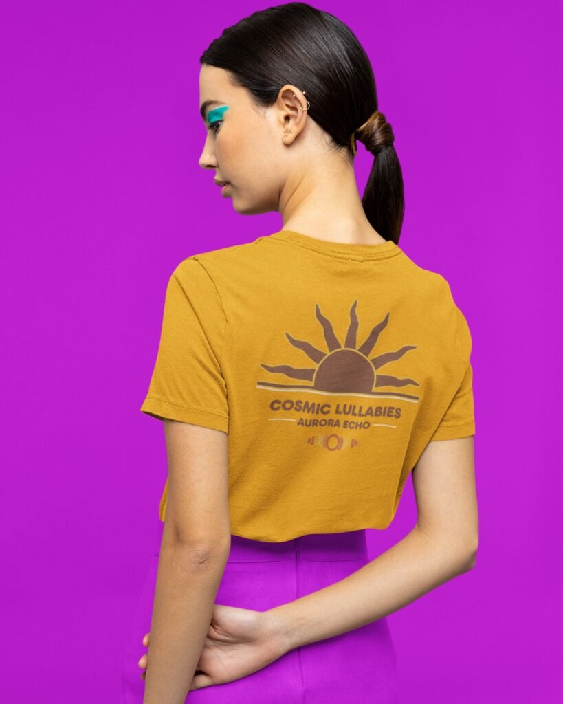 Cosmic lullabies T-shirt for the music lover