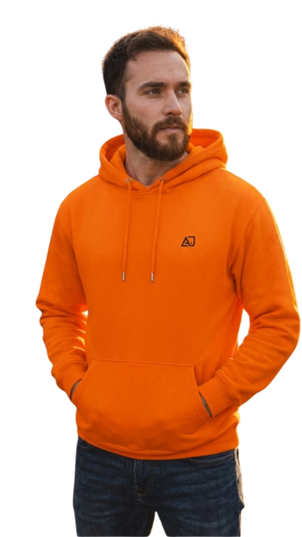 Orange hoodie