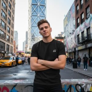 techno punk t-shirt tower