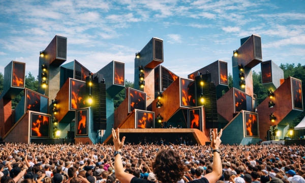 Music festival techno