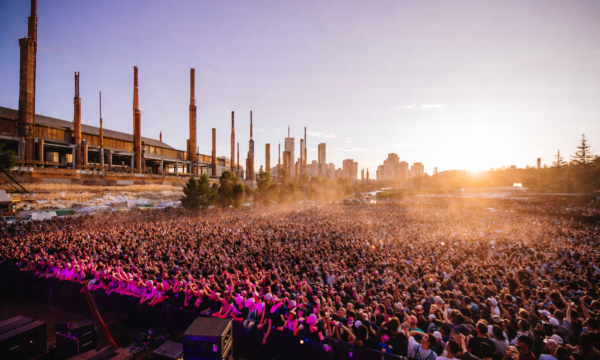 Music festival techno