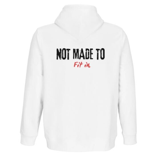 woman white hoodie alien junkie