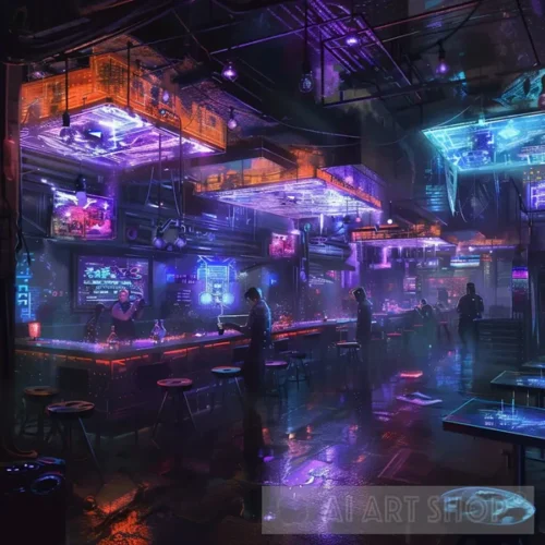 alien junkie techno punk bar