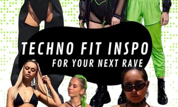 Techno fit berlin techno club fashion outfit
